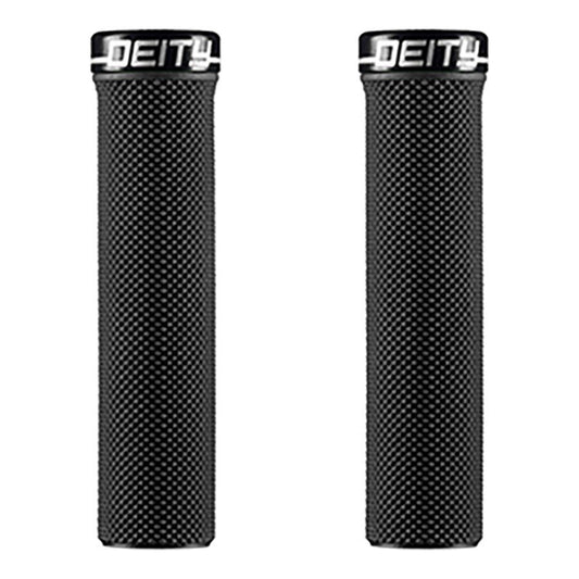 Deity Slimfit Grips - 132mm - Black/Silver/Red/Blue