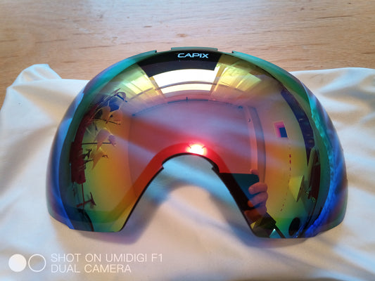 BRAND NEW Capix Ski & Snowboard goggle LENS ONLY - Size Small