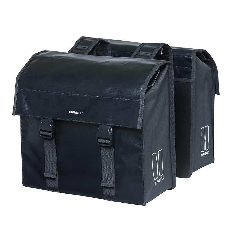 Basil Urban Load Pannier Bag - 48L - Waterproof - Black