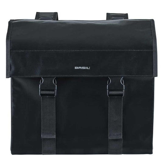 Basil Urban Load Pannier Bags - 48L & 55L - Waterproof - Black