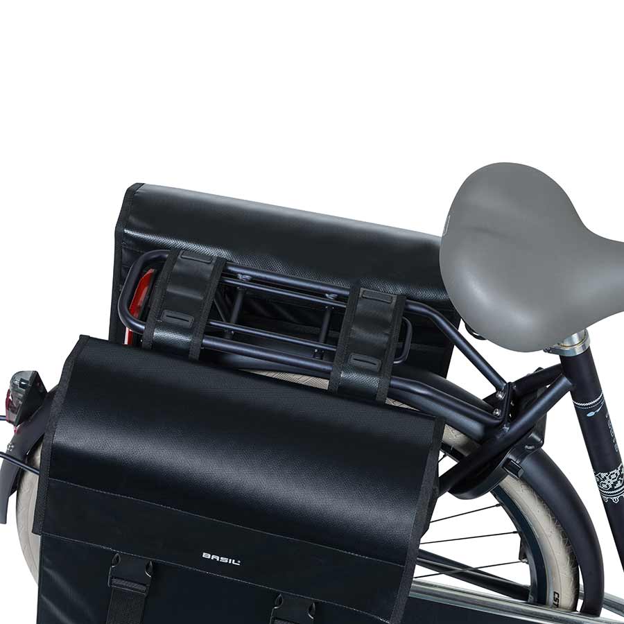 Basil Urban Load Pannier Bag - 48L - Waterproof - Black