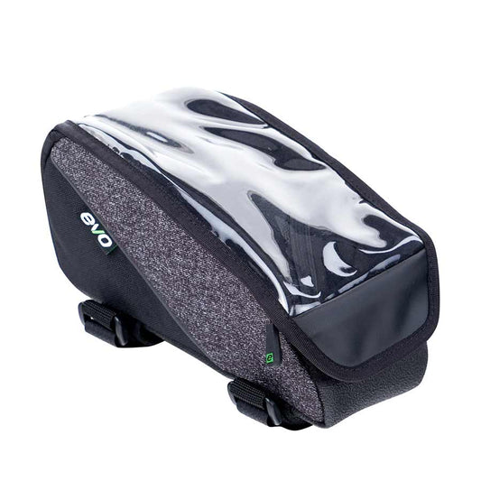 EVO Top Tube Phone Bag - 1.8L - Water Resistant - Black